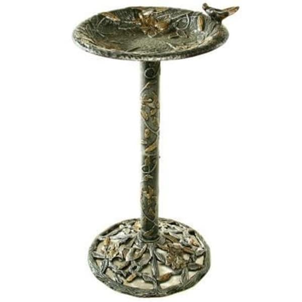 Oakland Living Corporation Oakland Living 5131-AP Hummingbird Bird bath - Antique Pewter 5131-AP - main